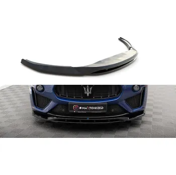 Karosérie Spojler pod nárazník lipa Maserati Levante GTS Mk1 černý lesklý plast
