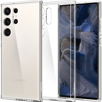 Pouzdro na mobilní telefon Pouzdro Spigen (ACS05617) Ultra Hybrid pro Samsung Galaxy S23 Ultra Clear