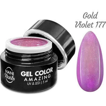 NANI UV gel Amazing Line 5 ml - Gold Violet