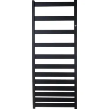 Radiátor Instalprojekt BELTI Koupelnový radiátor 600 × 1203 mm, výkon 543 W, Černý matný - Hopa