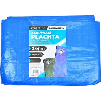 Krycí plachta RULYT Krycí nepromokavá plachta 3x4m 100g/m2 modrá