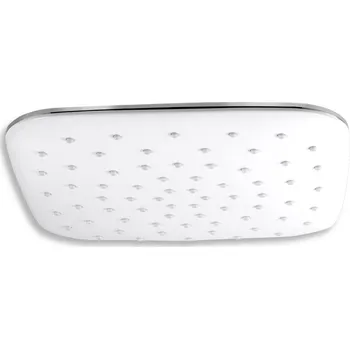 Hlavová sprcha NOVASERVIS RUP/410,1 Pevná sprcha, 250x250 mm, plast bílá-chrom (RUP/410,1)