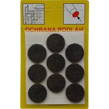 Ostatní Filcová ochrana samolepící | 110B - bílá 32x3 mm