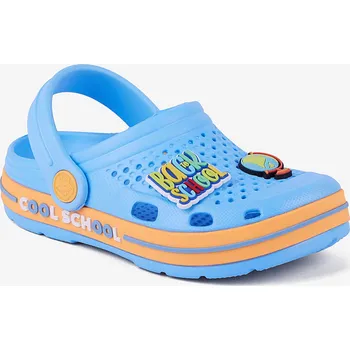 Chlapecké pantofle Chlapecké sandály COQUI LINDO Lt. Blue/Lt. Orange Cool School + Amulet 24/25