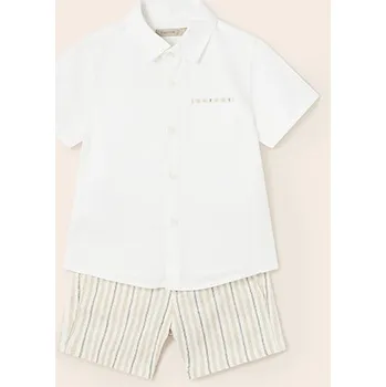 Kojenecká souprava Kojenecký komplet Mayoral 1295 béžový Rozměr: 24 měsíců, 92 cm