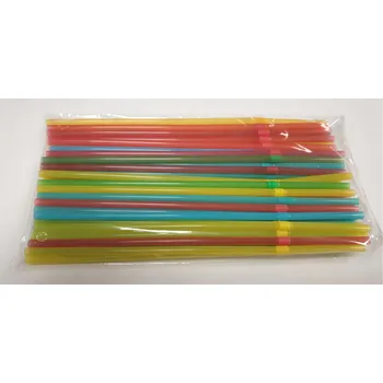 Brčka s kloubem 48 ks, 24 x 0,5 cm, plast