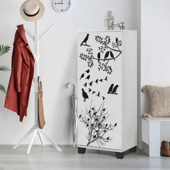 Botník ASIR Botník FILINTA MANYAS bílý černý