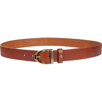 Opasek HKM Pásek kožený Beth HKM, hnědý Délka: 80 cm