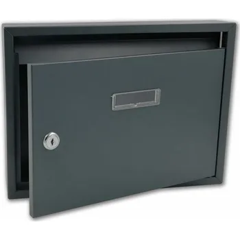 Poštovní schránka Poštovní schránka PB 11 antracit (Poštovní schránka PB 11 z oceli v barvě antracit s matným povrchem vhodná pro interiér i exteriér.)