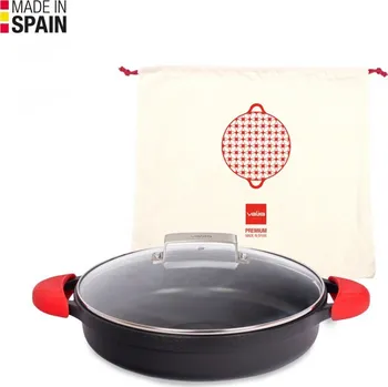 Hrnec Kastrol s poklicí 24 cm + silikon.chňapky + pytlík 4135/25