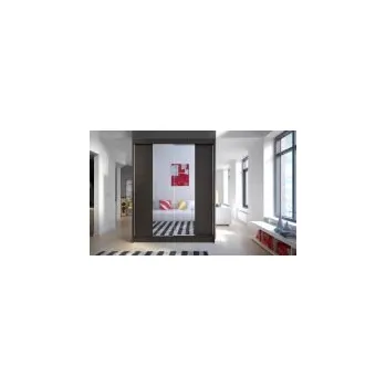 Šatní skříň FALCO Skříň Camino II čokoládová