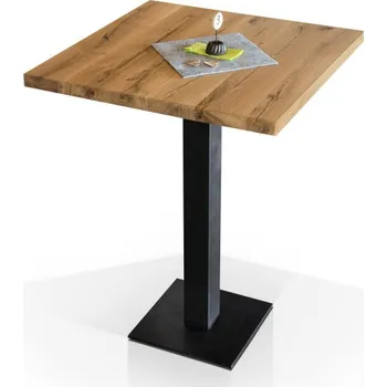 Obývací stěna Barový stůl z masivu 100x100 Gastro