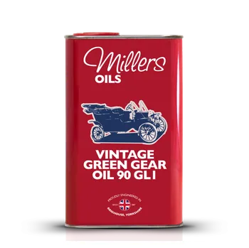 Převodový olej MILLERS OILS VINTAGE GREEN GEAR OIL EP 90 GL1 1L (Veteránský převodový olej Millers oils SAE 90)