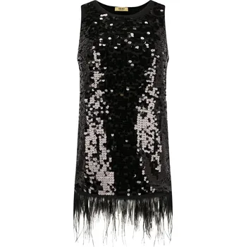 Dámské oblečení Liu Jo Šaty + spodnička | Barva:černý | Velikost:36