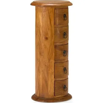 Komoda Kulatá komoda Arizona světlá