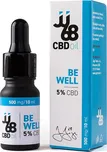 JJ68 Be Well CBD konopný olej 5 % 500…