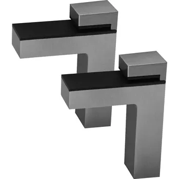 Onpira Držák pro skleněné police [2ks] Barva: Broušený nerez, Model: Malý