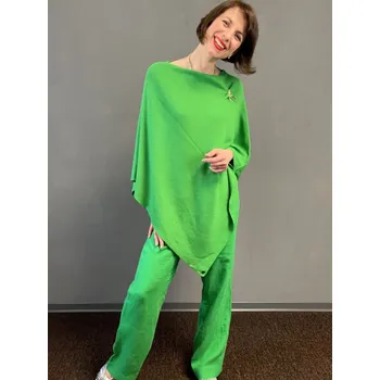 Šála Pončo Fraas 667070 716 zelené