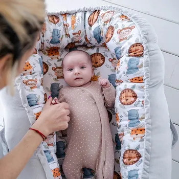 Hnízdečko pro miminko Lily is sailing Hnízdečko U hrocha grey