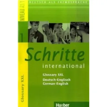 Německý jazyk Schritte International: Glossary XXL Deutsch - Englisch 1 – collegium (DE)