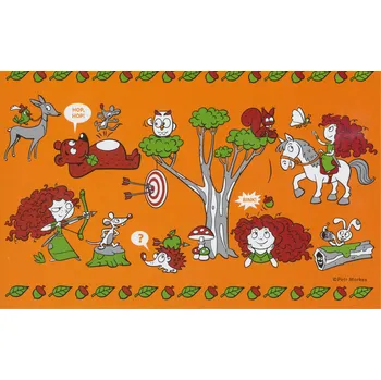 Svačinový box Zdravá lahev Motiv do průhledky Zdravá sváča - Les