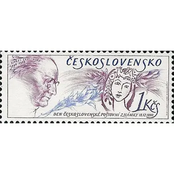 Poštovní známka Den čs. poštovní známky 1990 - čistá - č. 2965