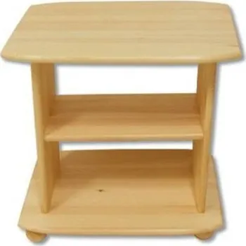 Drewmax TV stolek RV110 masiv (Barva dřeva: Ořech)