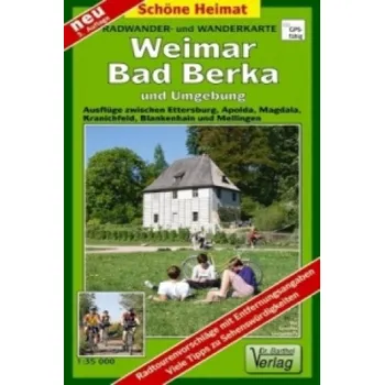 Doktor Barthel Karte Weimar, Bad Berka und Umgebung – (DE)