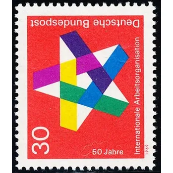 Poštovní známka NSR - čistá - č. 570