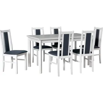 Jídelní set Jídelní set 6+1 Julian Vyberte Tkaninu:: Tkanina EKO 31, Vyberte Moření:: Komplet olše