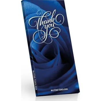 Čokoláda Selllot, s.r.o., K Hájům 34, 155 00 Praha 5 - Vyrobeno v ČR Čokoláda mléčná 100g - Thank you