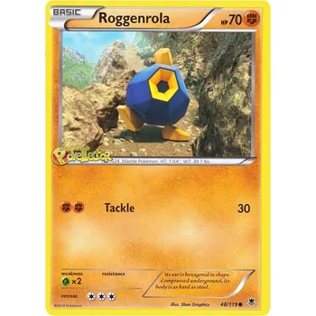 Karetní hra Roggenrola 048/119 - Phantom Forces Typ karty: Non-Holo