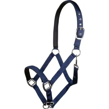 HKM Ohlávka polstrovaná Charming HKM, deep blue EXTRA FULL