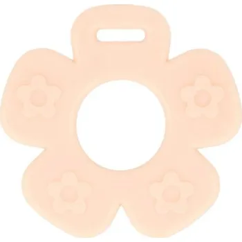 Plastové kousátko-kytička k výrobě hraček růžové (Plastové kousátko-kytička k výrobě hraček růžové)