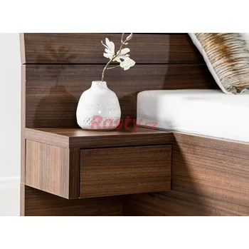 Noční stolek Ahorn NOČNÍ STOLEK SALINA JEDNOZÁSUVKA 40 x 20 x 33 cm - OBOUSTRANNÁ - 2ks