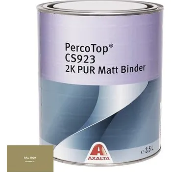 barva na kov Matná polyuretanová 2K barva Axalta PercoTop MATT RAL 1020
