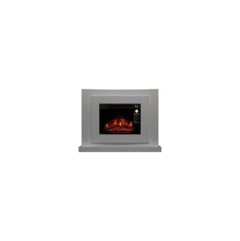 Lucca bílý elektrický krb Artiflame