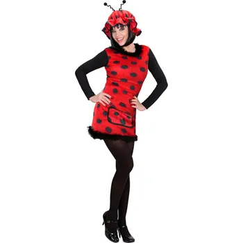 Karnevalový kostým Dámský kostým beruška červená M