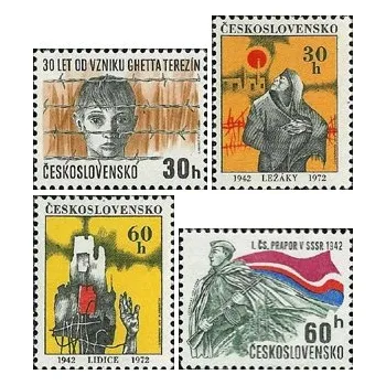 Sběratelství Významná výročí - čistá - č. 1942-1944