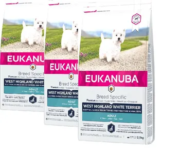 Krmivo pro psa Eukanuba Adult West Highland White Terrier Poultry
