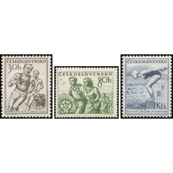 Sběratelství Tělovýchova a sport - čistá - č. 788-790