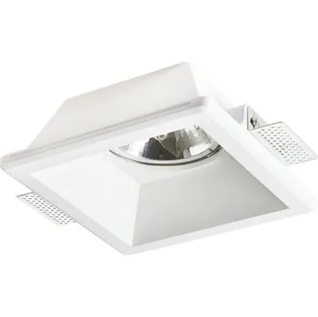 Bodové svítidlo ACA Lighting Gypsum zapuštěné bodové sádrové svítidlo G90161C
