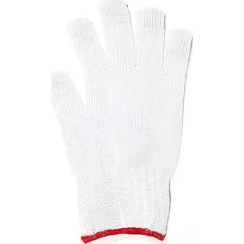 Pracovní rukavice Rukavice protiřezná Bivoj - šedobílá