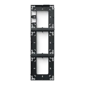 Loxone Montážní rámeček 3 moduly antracitová LOX100516