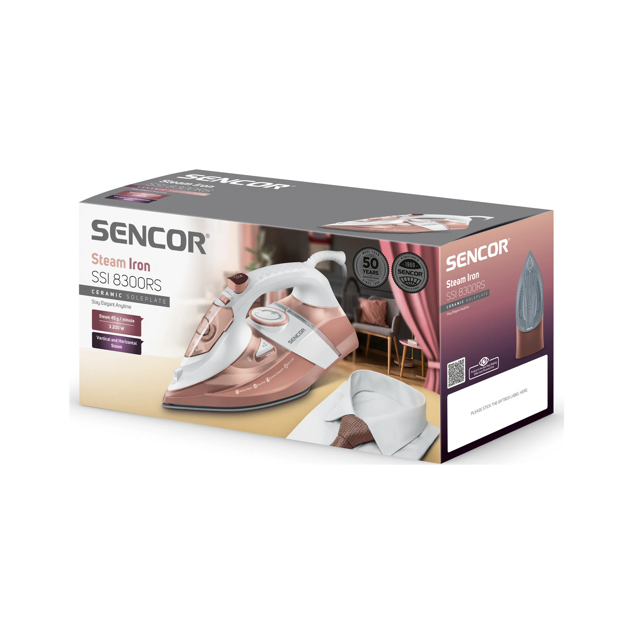 Fotografie 14 - Žehlička Sencor SSI 8300RS