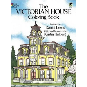 Umění Victorian House Colouring Book – Daniel Lewis (EN)