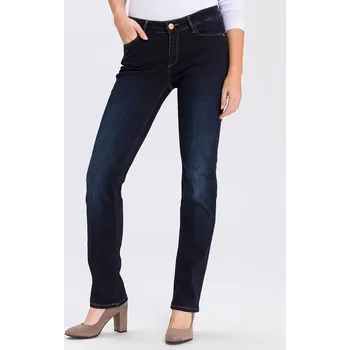 Dámské džíny Dámské rifle Cross Jeans Rose N 487-026 Blue Black Used Velikost: W31, Délka: L30