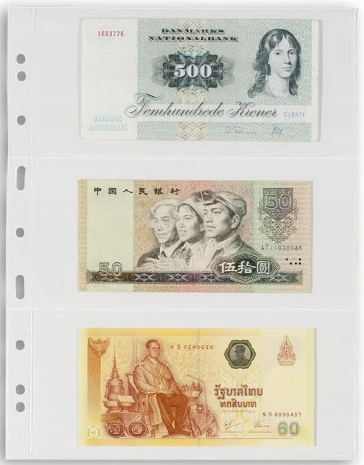 Kunststoffhüllen Optima Easy klar, PP, 50er Pack, Kunststoffhüllen