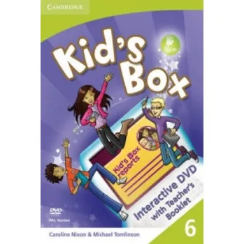 Kniha Kid's Box Level 6 Interactive DVD (PAL) with Teacher's Booklet – Caroline Nixon. Michael Tomlinson. Karen Elliott (EN)