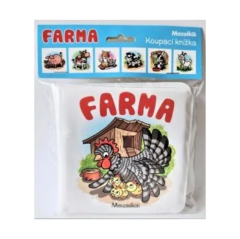 Hračka pro nejmenší Koupací knížka Farma